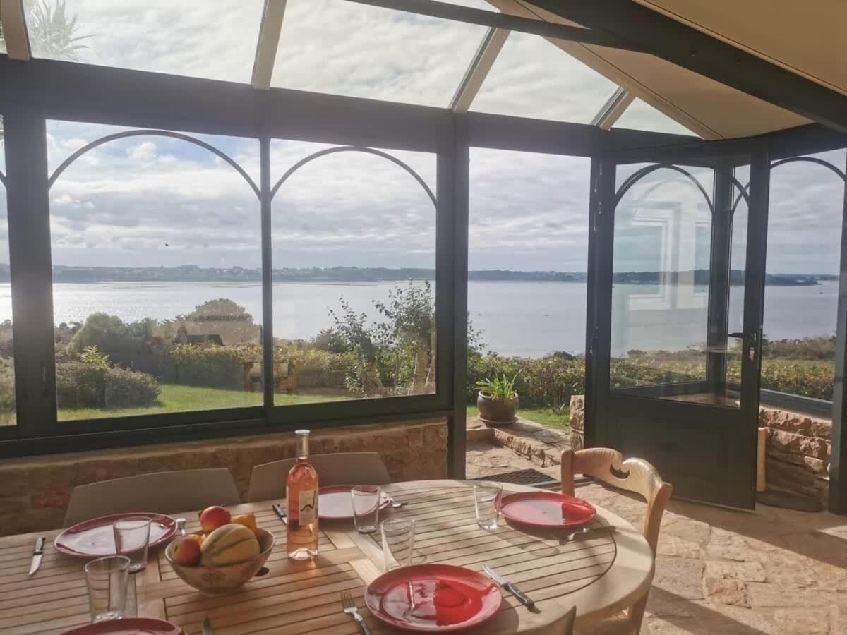 Kermartin - Maison De Famille Avec Vue Sur La Baie De Morlaix Plouézocʼh エクステリア 写真
