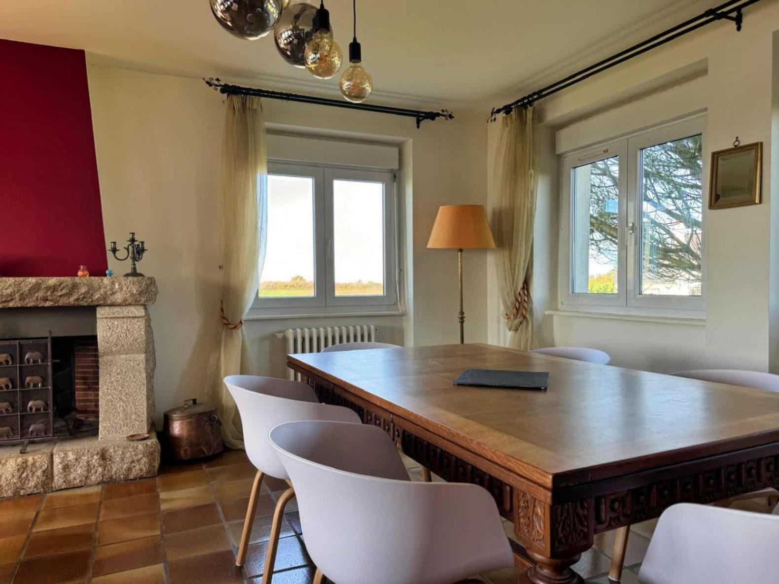 Kermartin - Maison De Famille Avec Vue Sur La Baie De Morlaix Plouézocʼh エクステリア 写真