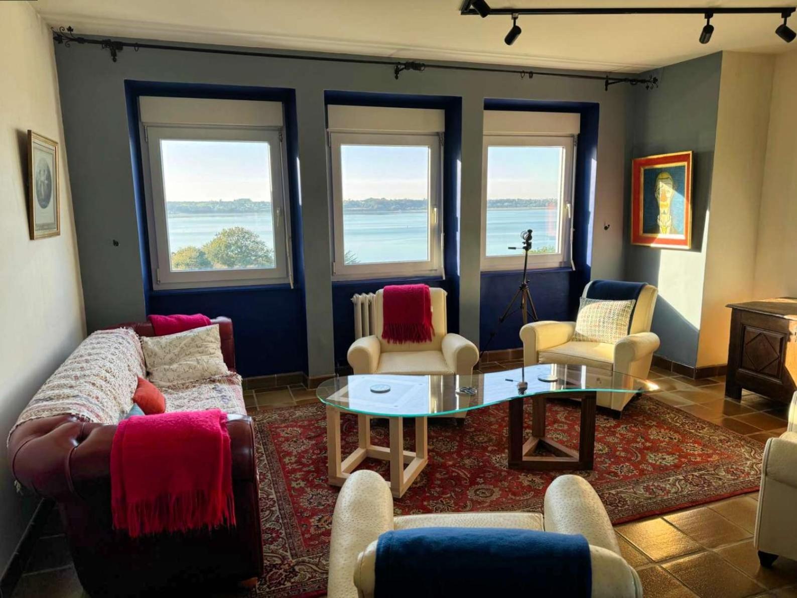 Kermartin - Maison De Famille Avec Vue Sur La Baie De Morlaix Plouézocʼh エクステリア 写真